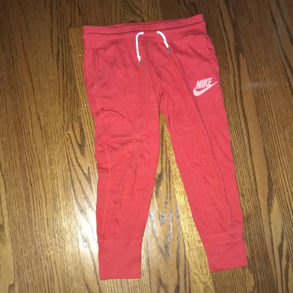 Red Nike Sweatpants